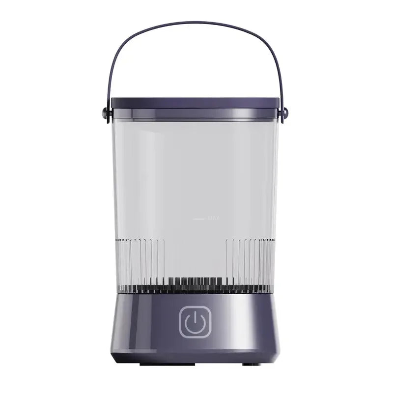 Portable Electric Makeup Brush Cleaner Bucket Type Lazy Person'S Cleaning Tool Beauty Health Care Cosmetic Brush Washer