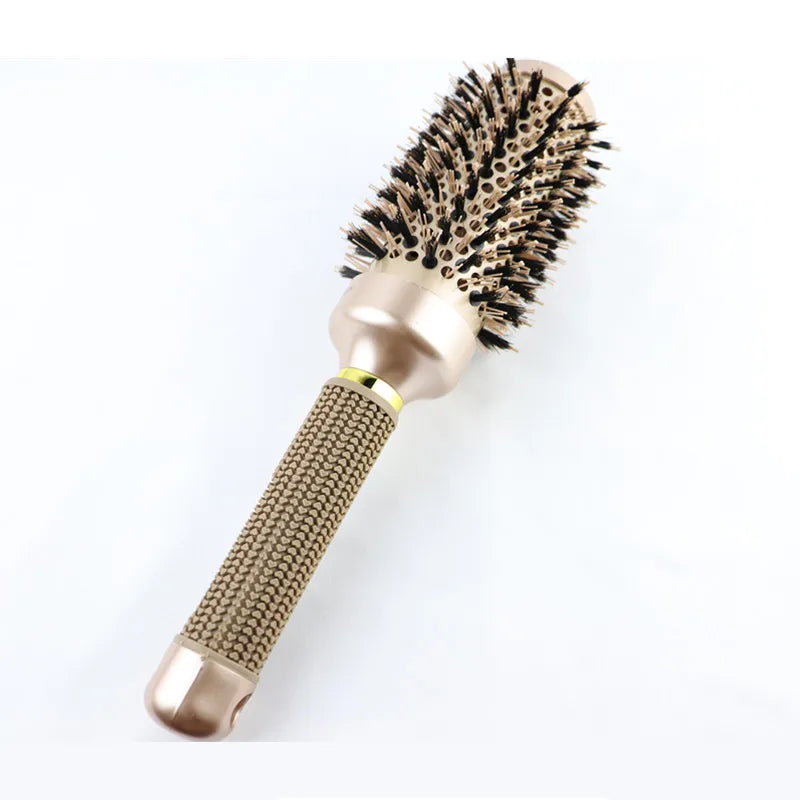 Professional 4PCS round Hair Brush Hairdressing Curling Hair Brushes Ceramic Barrel Comb for Blow Dry Salon Styling Tools