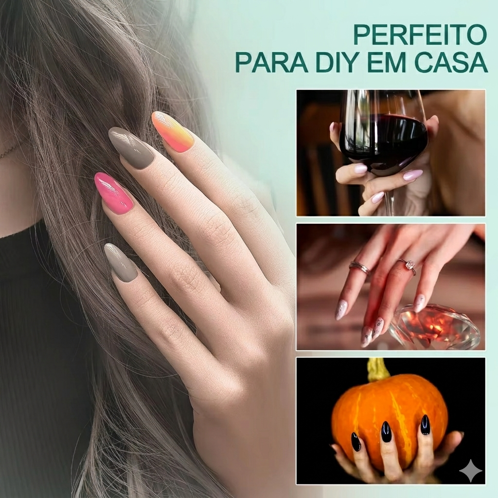 Nailpop 120 unids/caixa Gel X Nail Tips