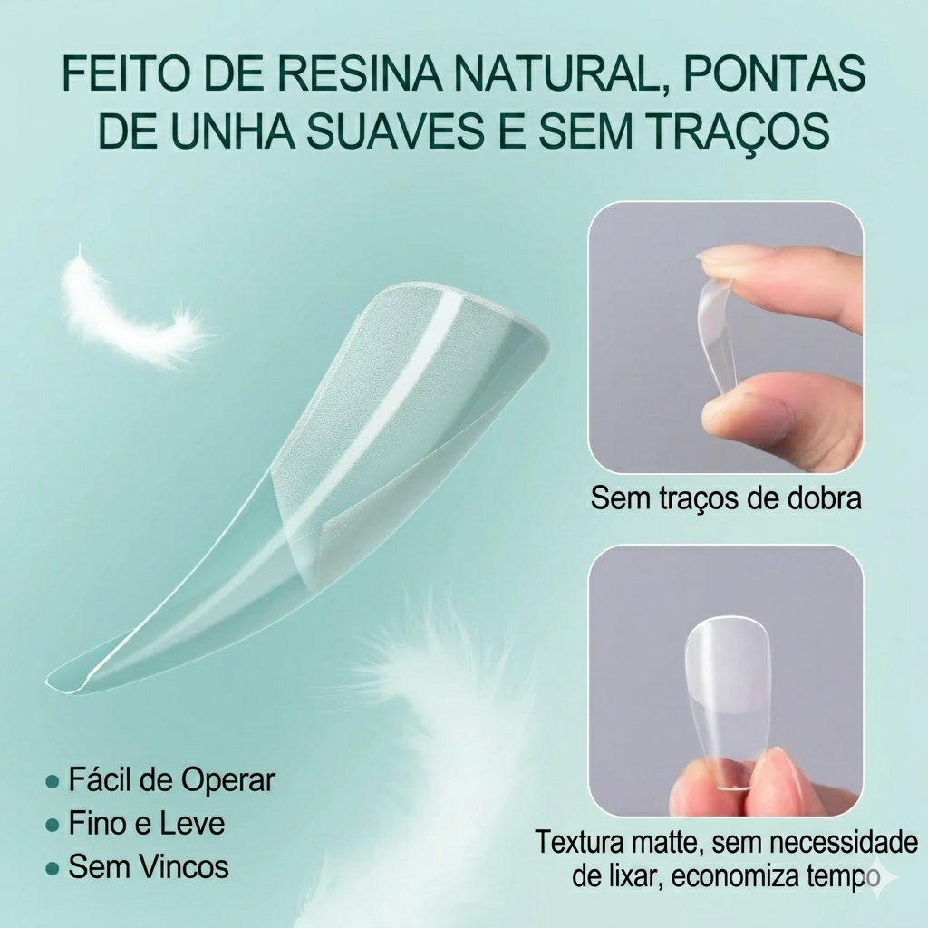 Nailpop 120 unids/caixa Gel X Nail Tips