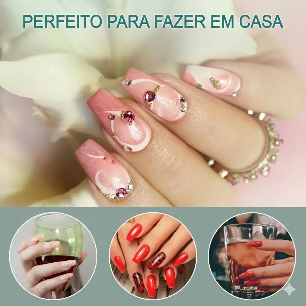 Nailpop 120 unids/caixa Gel X Nail Tips