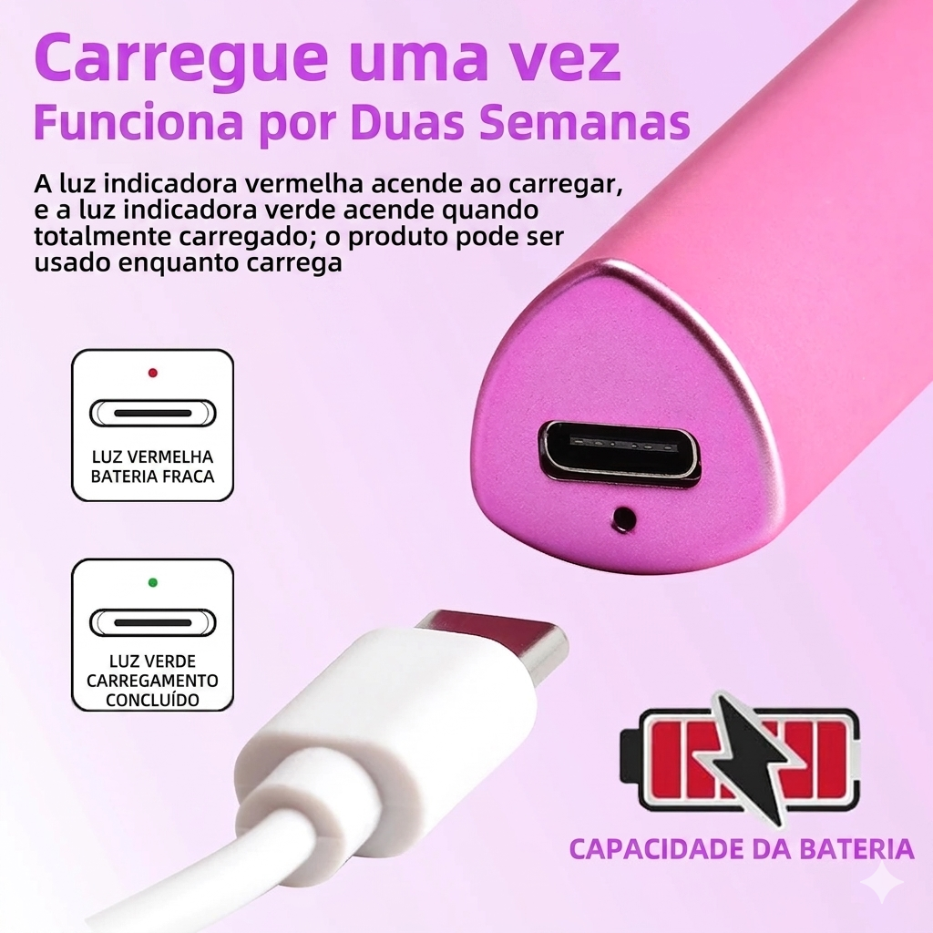 Mini Lâmpada UV LED Portátil para Unhas